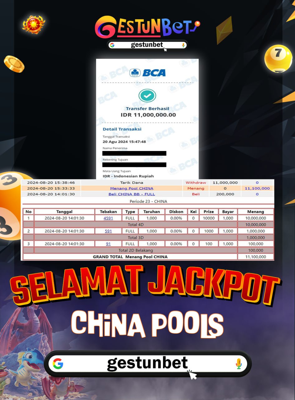 BUKTI JP GESTUNBET 20 AGUSTUS 2024