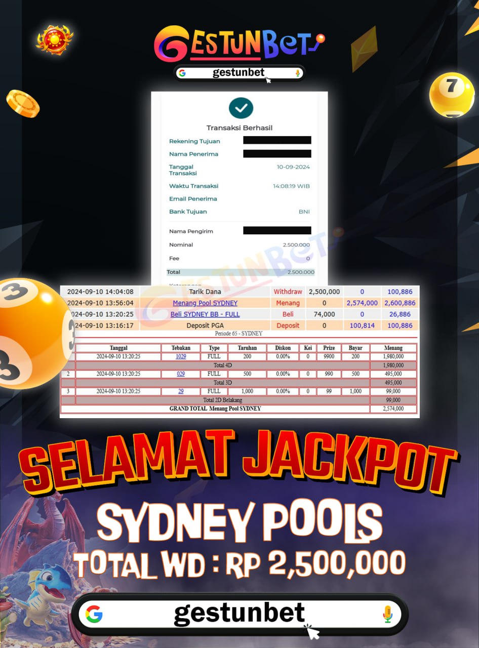 BUKTI JP GESTUNBET 10 SEPTEMBER 2024