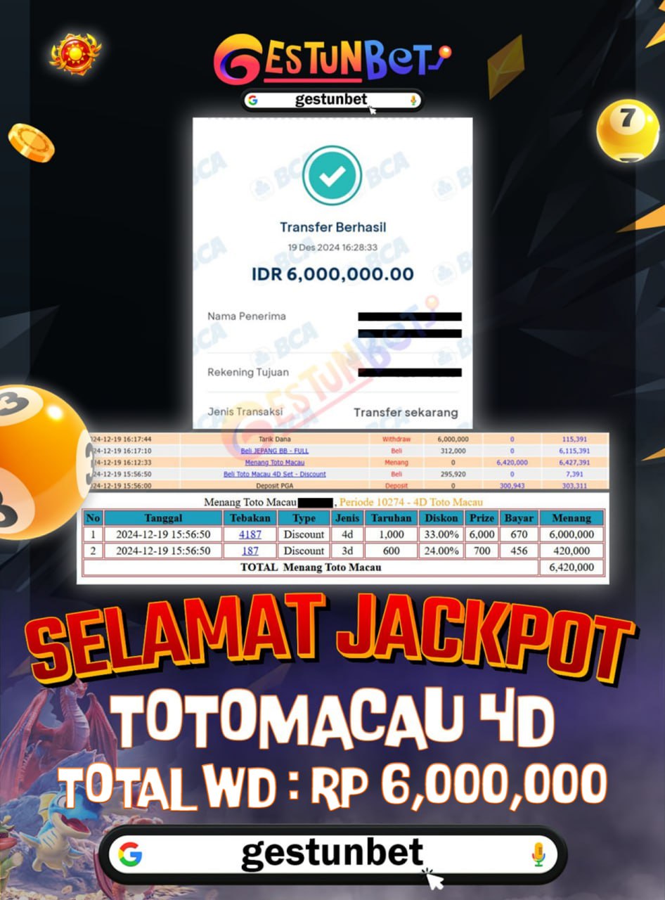 BUKTI JP GESTUNBET 19 DESEMBER 2024