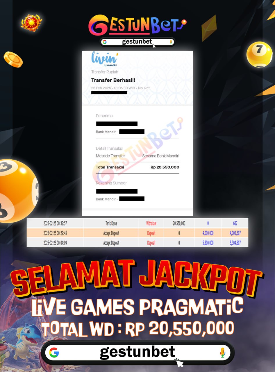 BUKTI JP GESTUNBET 25 FEBRUARI 2025