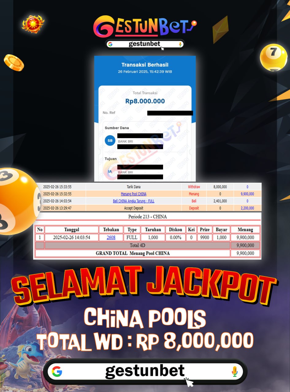 BUKTI JP GESTUNBET 26 FEBRUARI 2025