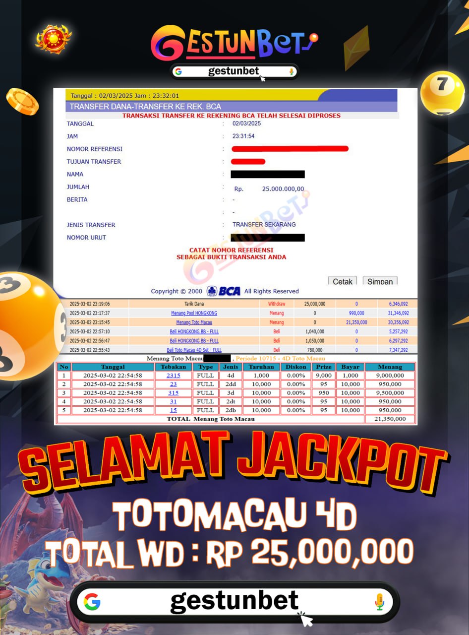 BUKTI JP GESTUNBET 02 MARET 2025