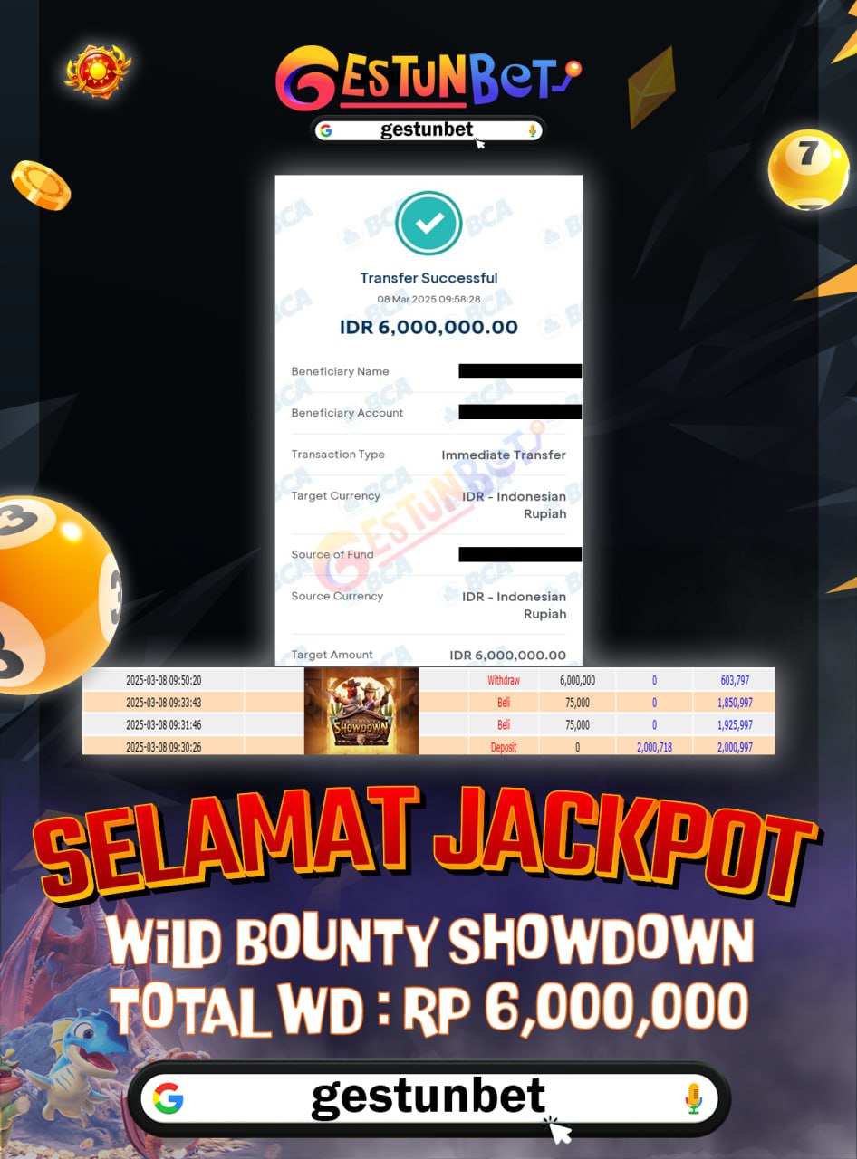 BUKTI JP GESTUNBET 08 MARET 2025