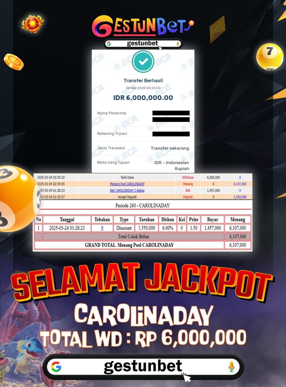 BUKTI JP GESTUNBET 24 MARET 2025