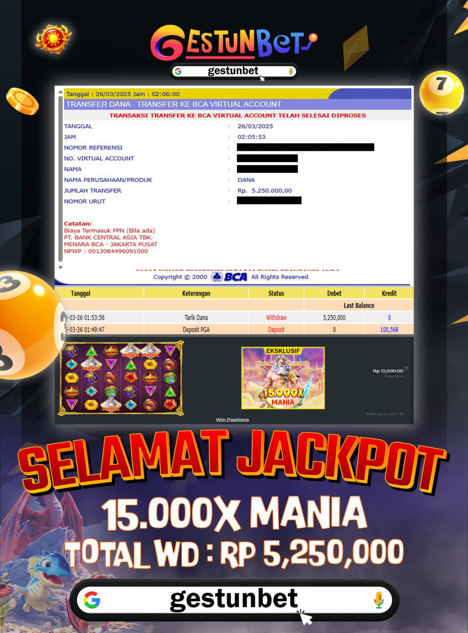 BUKTI JP GESTUNBET 26 MARET 2025