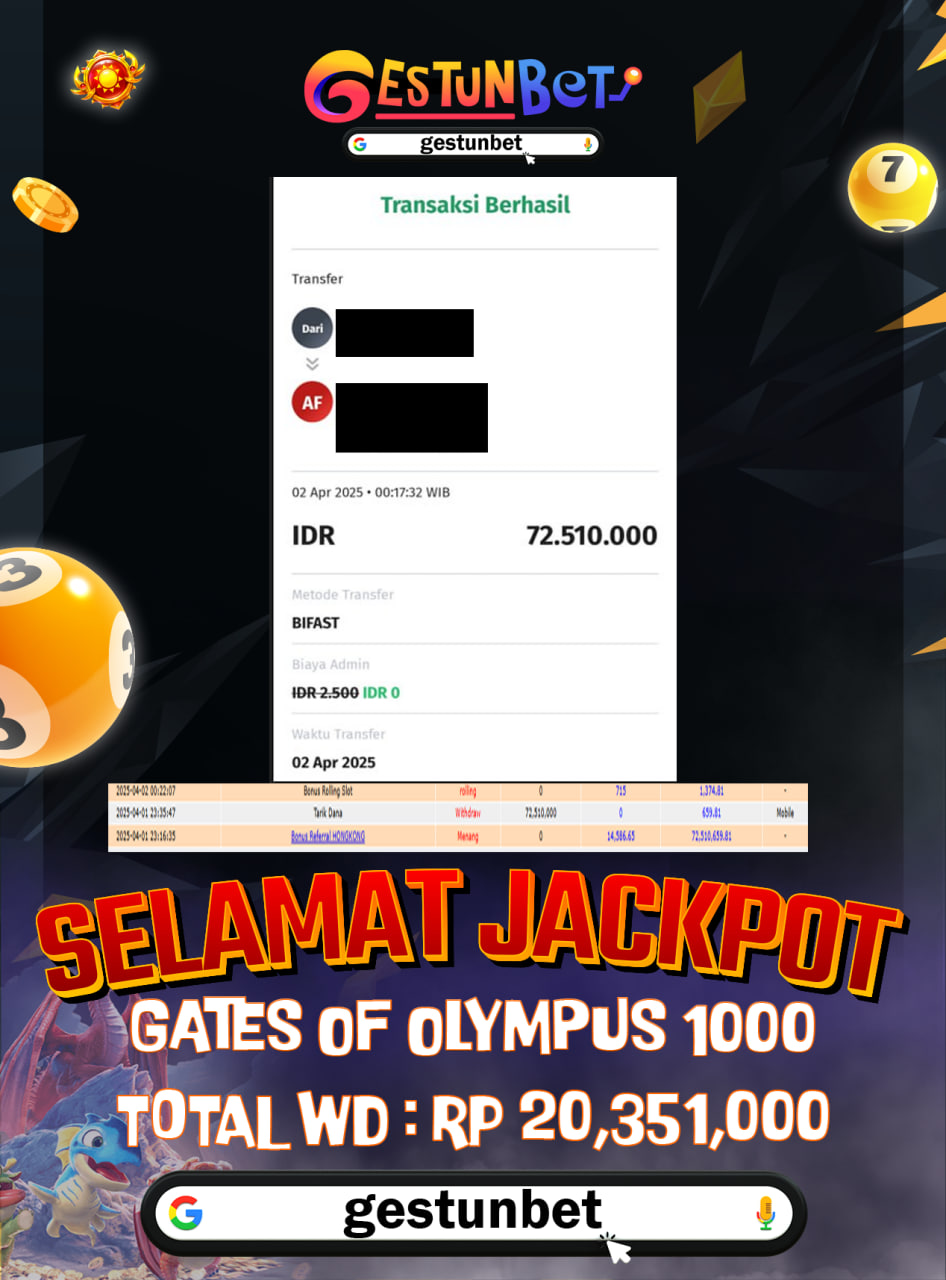 BUKTI JP GESTUNBET 02 APRIL 2025