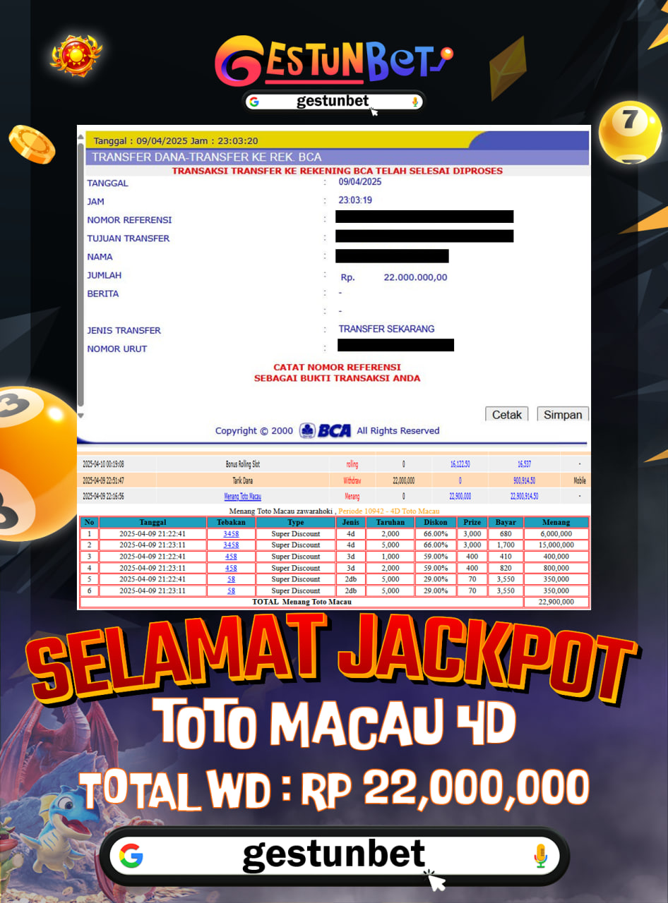 BUKTI JP GESTUNBET 09 APRIL 2025