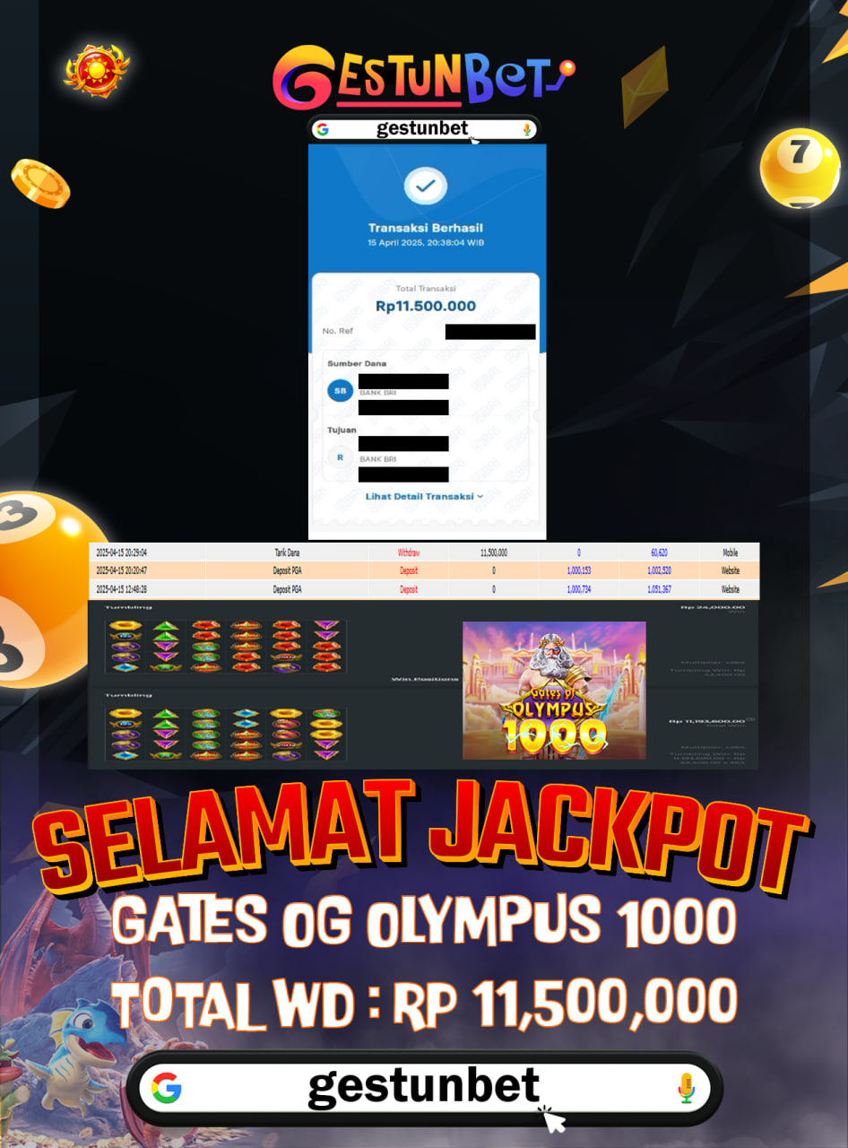 BUKTI JP GESTUNBET 15 APRIL 2025
