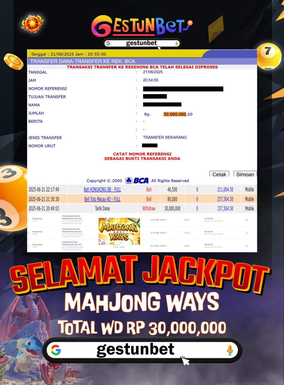 BUKTI JP GESTUNBET 21 JUNI 2025