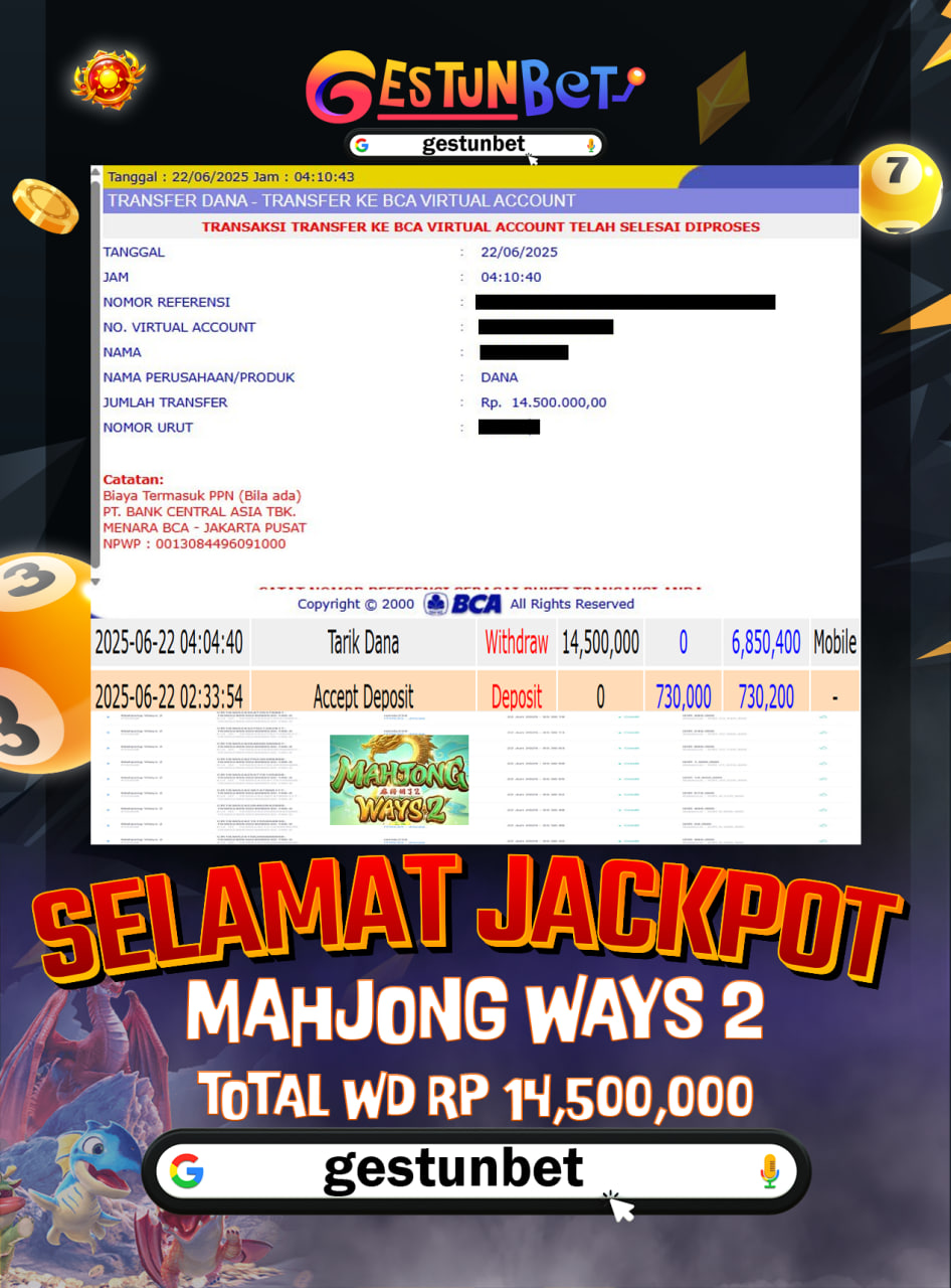 BUKTI JP GESTUNBET 22 JUNI 2025