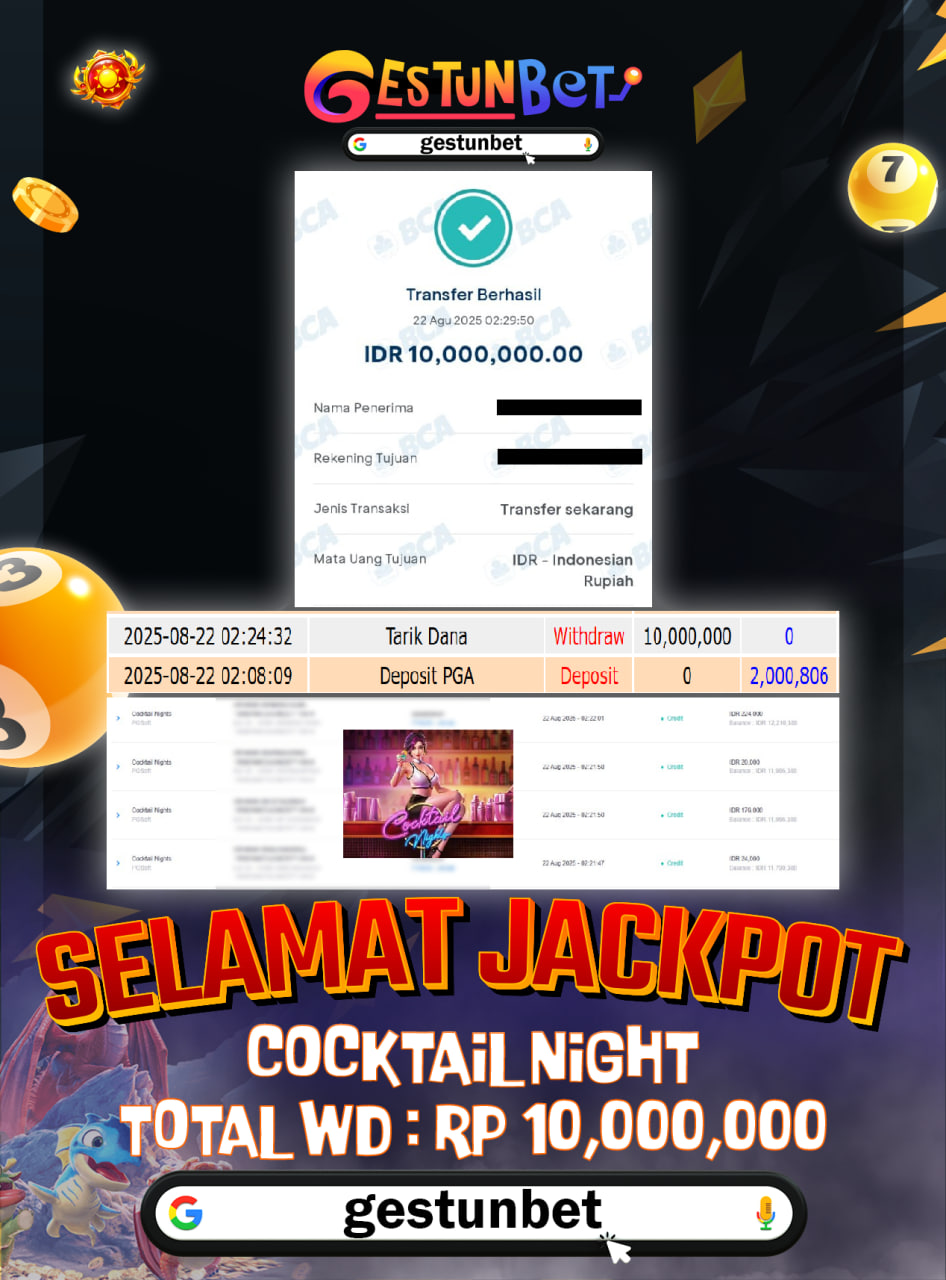 BUKTI JP GESTUNBET 22 AGUSTUS 2025