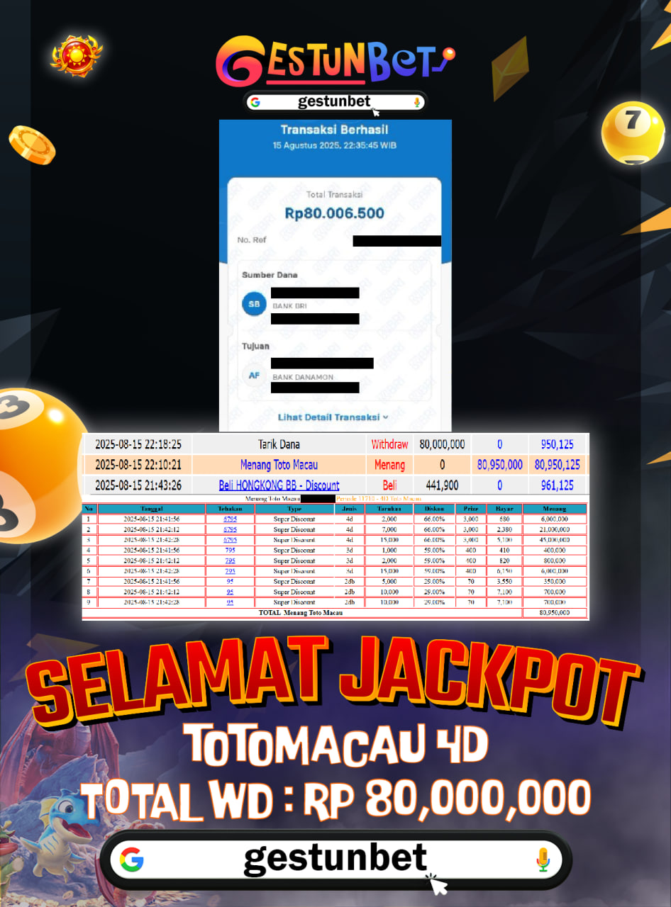 BUKTI JP GESTUNBET 15 AGUSTUS 2025