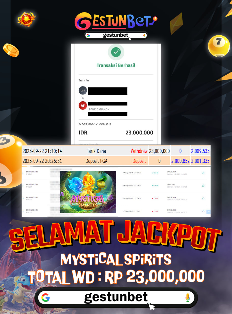 BUKTI JP GESTUNBET 22 SEPTEMBER 2025