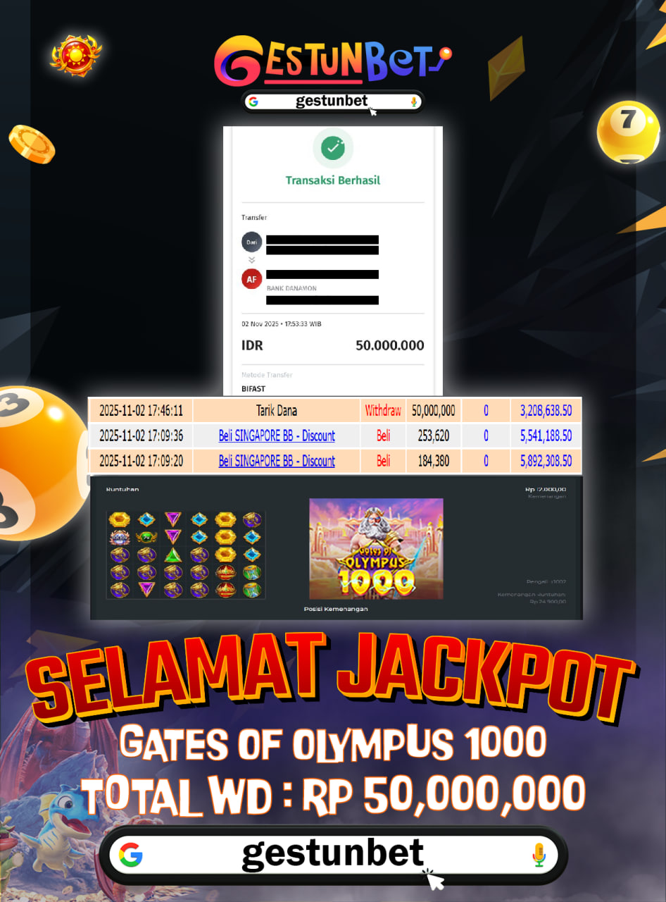 BUKTI JP GESTUNBET 02 NOVEMBER 2025