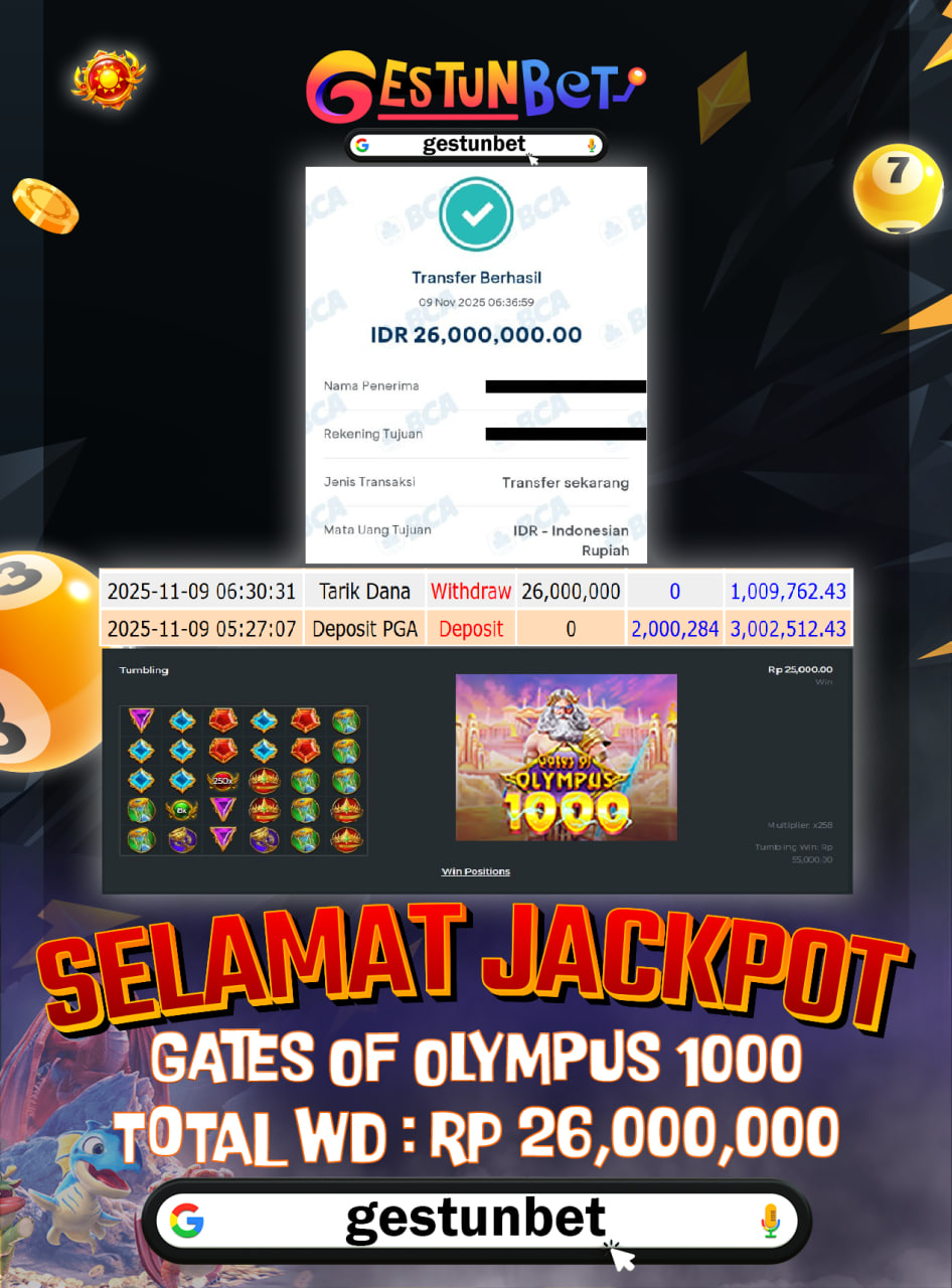 BUKTI JP GESTUNBET 09 NOVEMBER 2025