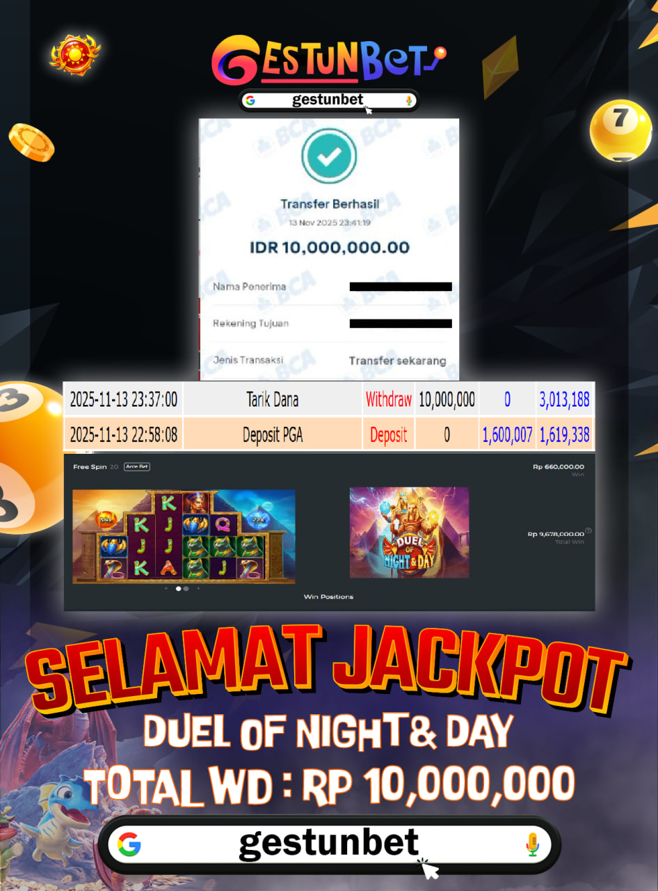 BUKTI JP GESTUNBET 13 NOVEMBER 2025