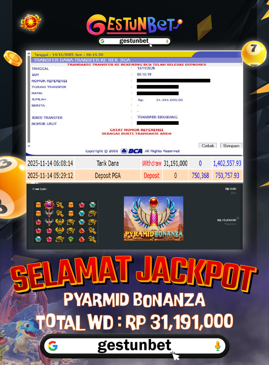 BUKTI JP GESTUNBET 14 NOVEMBER 2025