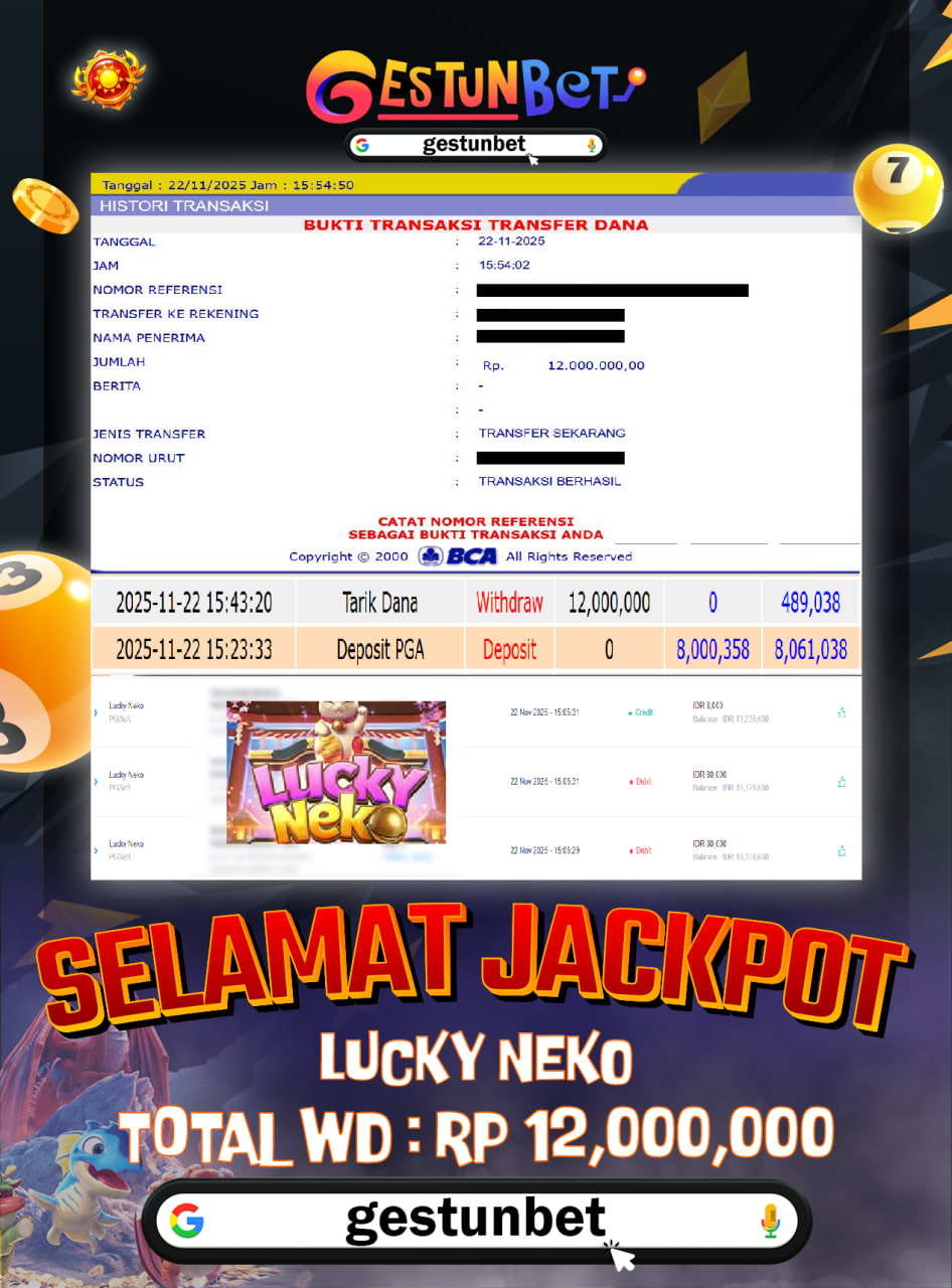 BUKTI JP GESTUNBET 22 NOVEMBER 2025