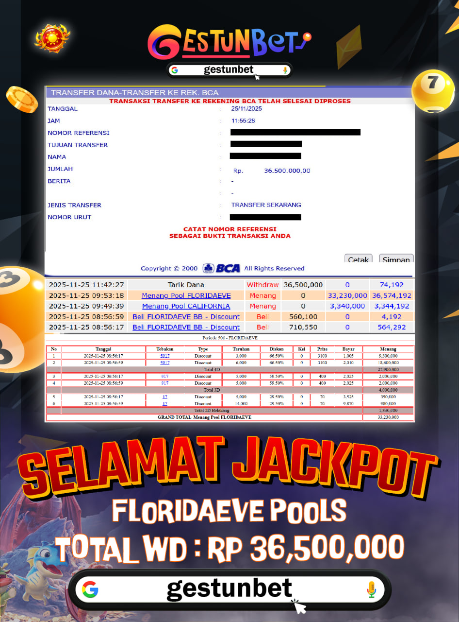 BUKTI JP GESTUNBET 25 NOVEMBER 2025