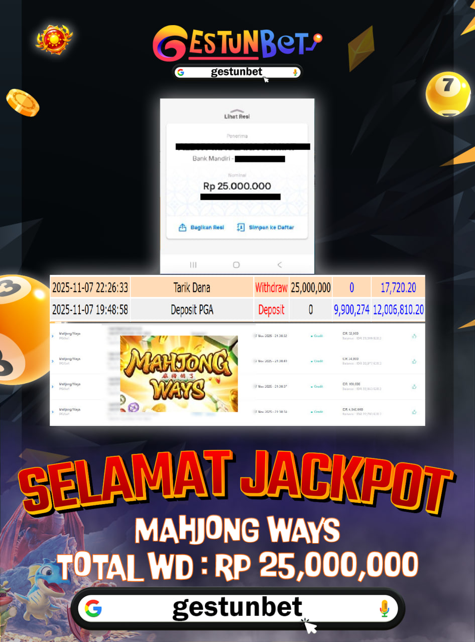 BUKTI JP GESTUNBET 07 NOVEMBER 2025