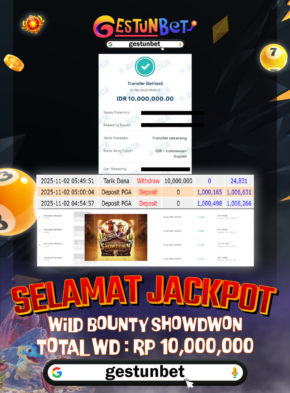 BUKTI JP GESTUNBET 02 NOVEMBER 2025