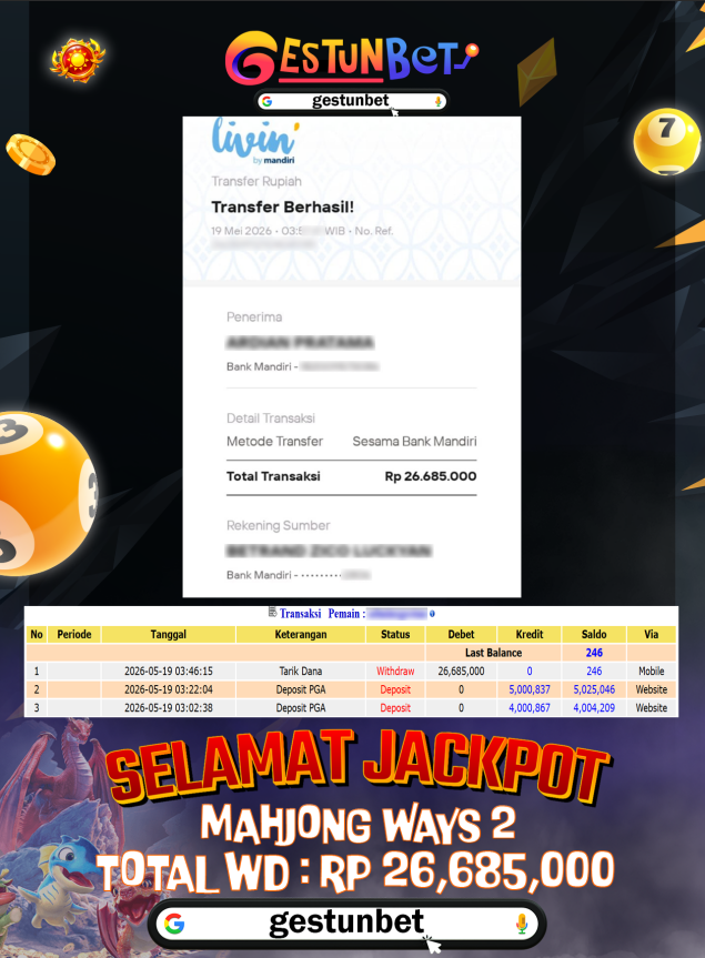 BUKTI JP GESTUNBET 19 MAY 2026