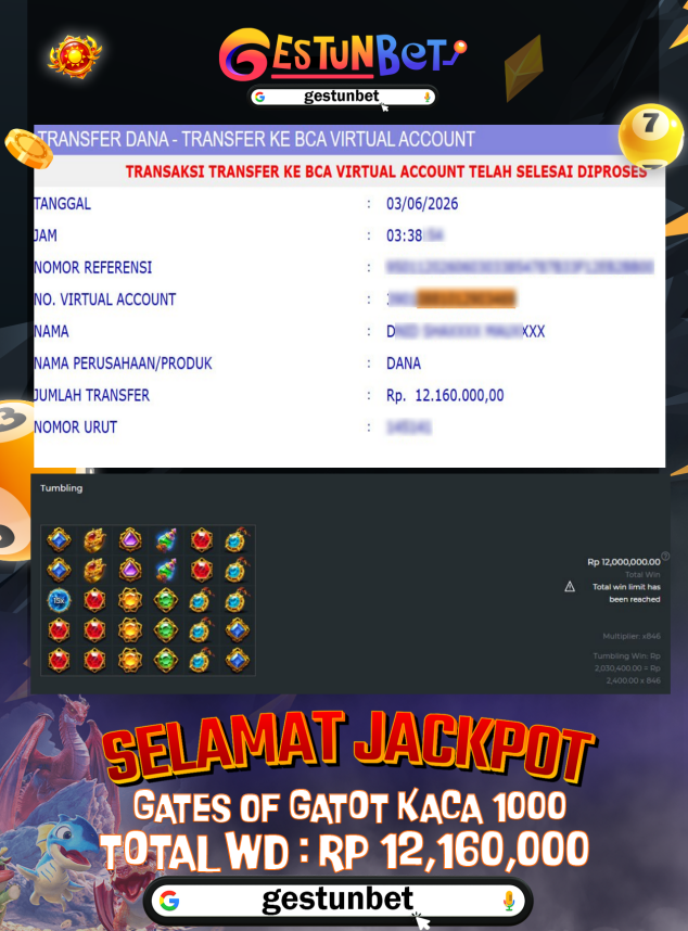 BUKTI JP GESTUNBET 03 JUNI 2026