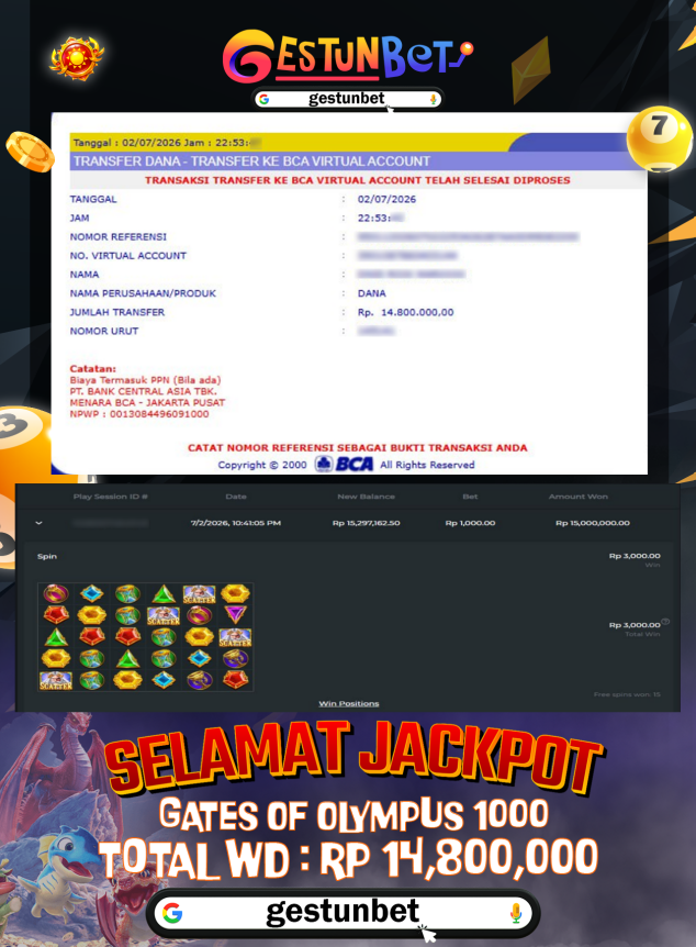 BUKTI JP GESTUNBET 02 JULI 2026