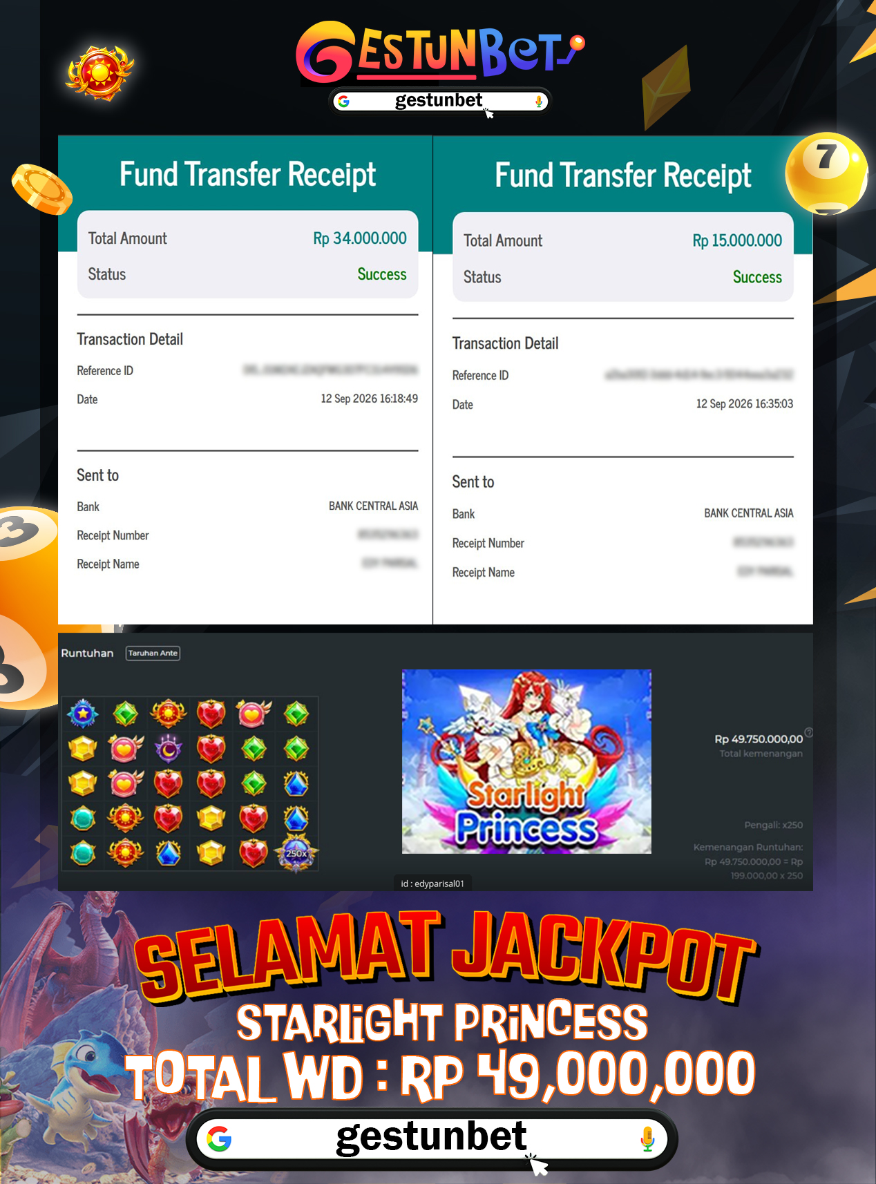 BUKTI JP GESTUNBET 14 SEPTEMBER 2026