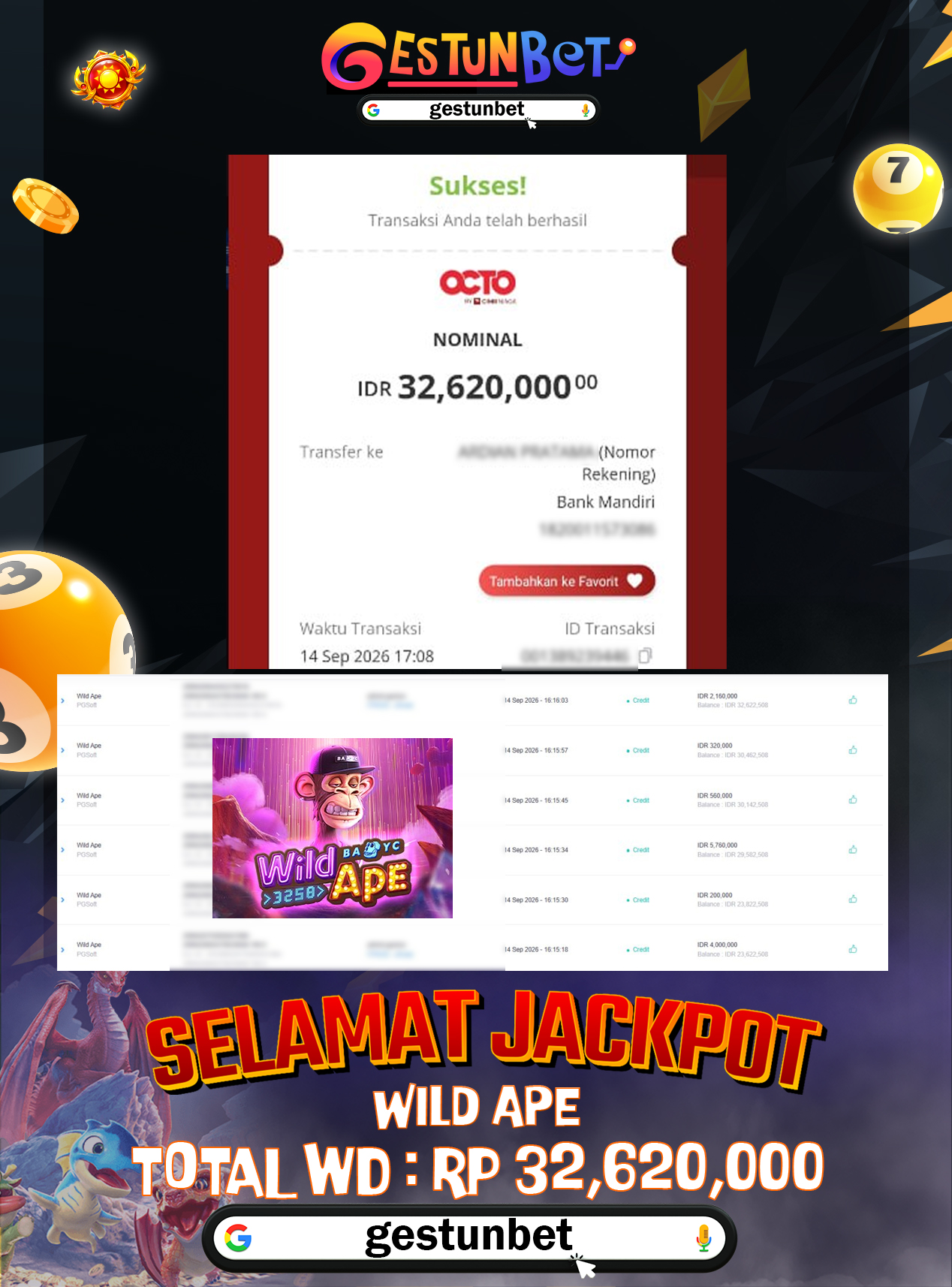 BUKTI JP GESTUNBET 14 SEPTEMBER 2026