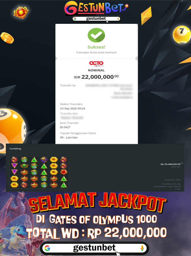 BUKTI JP GESTUNBET 23 SEPTEMBER 2026